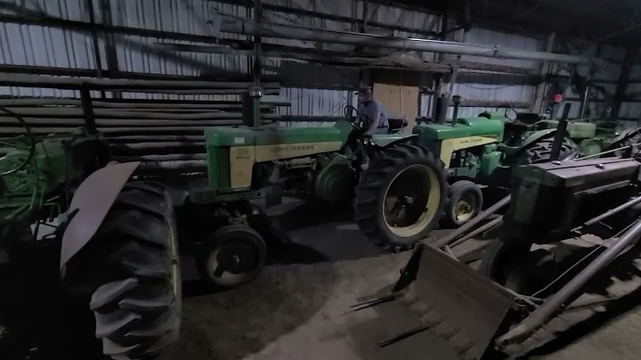 John Deere 730 Diesel Pony Start