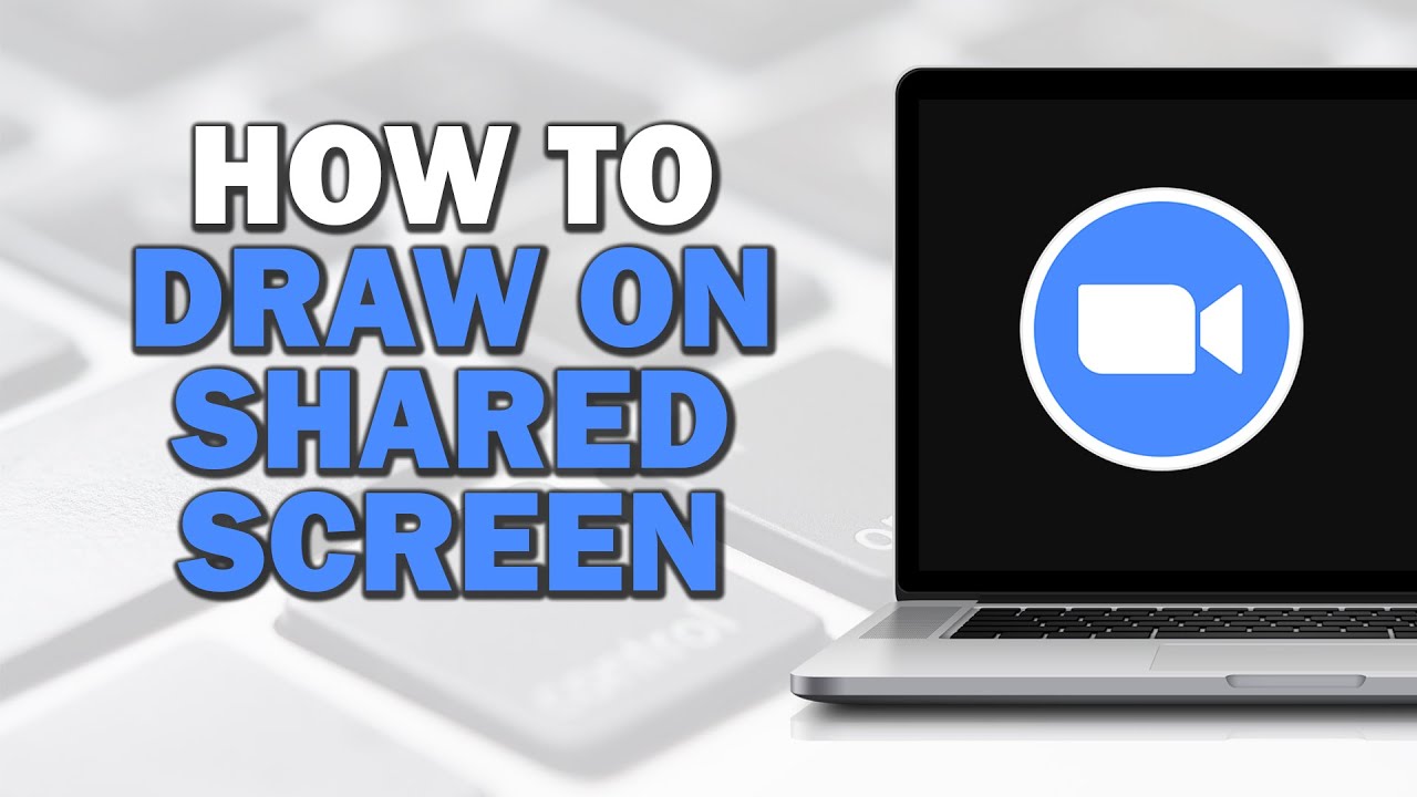 How To Draw On Shared Screen On Zoom (Quick Tutorial) - YouTube