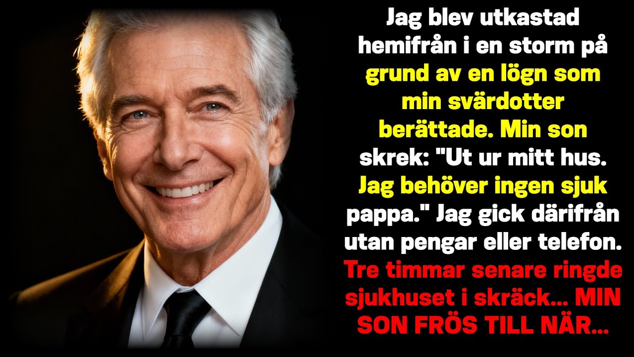 Vid 70 kastades jag ut i en storm p.g.a. svärdotterns lögn – min son väntade sig inte…