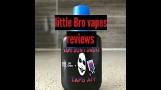 taps aff from g1 juice by little bro vapes reviews