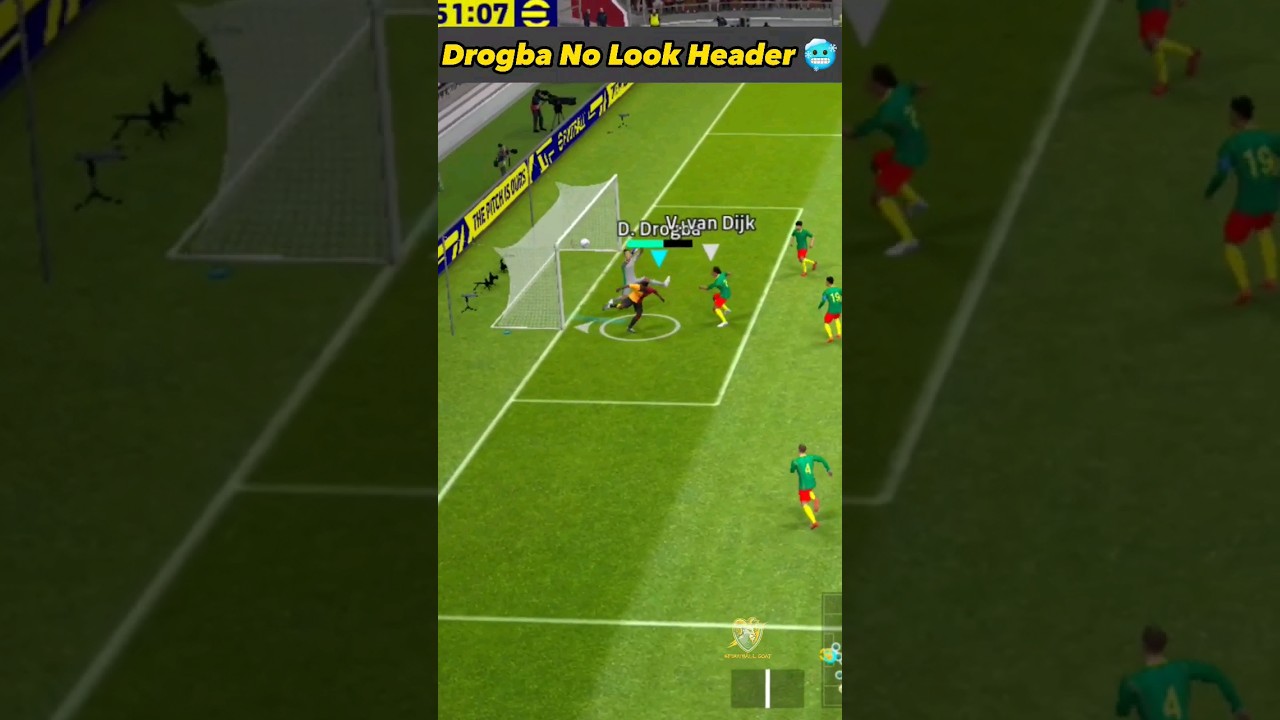Epic Drogba No Look Header | eFootball 2023 Mobile