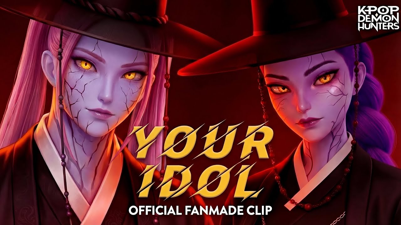 "Your Idol" - Rumi & Mira Cover |  HUNTR/X feat Saja Boys Performance | Kpop Demon Hunters