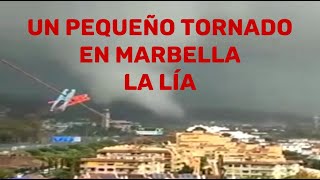 Tornado en Marbella