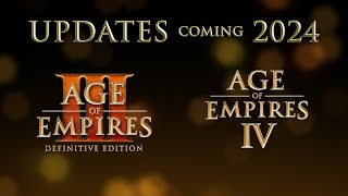 Age of Empires III + IV Updates Coming in 2024