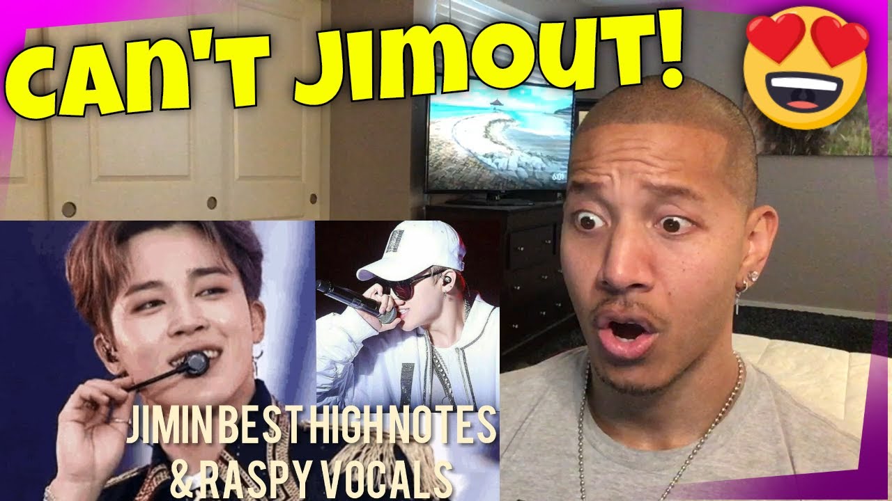 BTS JIMIN BEST LIVE HIGH NOTES & RASPY VOCALS COMPILATION (UPDATED) REACTION