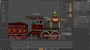 Blender Rigging Tutorial   Rigging a Train Part 5