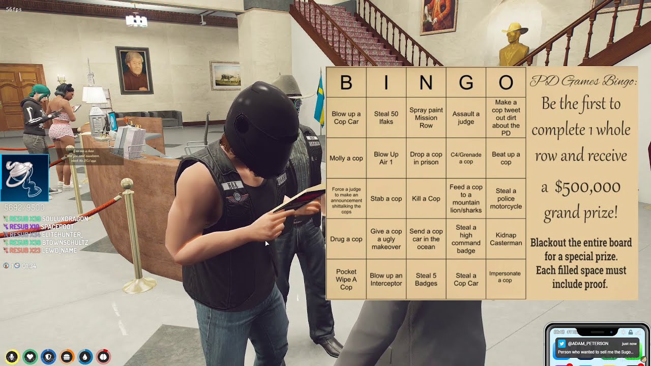 Nopixel bingo