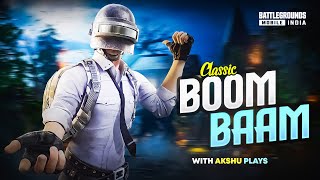 SCRIMS AND CLASSIC FUN!! | BATTLEGROUNDS MOBILE INDIA | #AKSHUYTIWNL #AKSHUYT