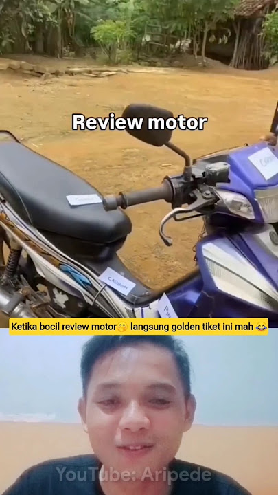 Ketika bocil review motor, langsung golden tiket buat kontes 😹‼️