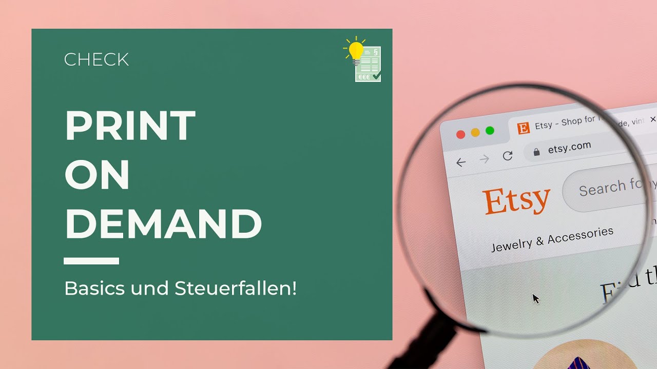 Update Print on Demand | Richtig versteuern!