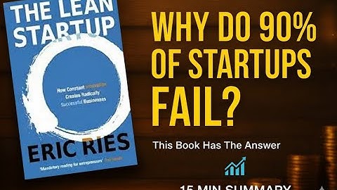 THE LEAN STARTUP by Eric Ries | Book Summary & Key Lessons