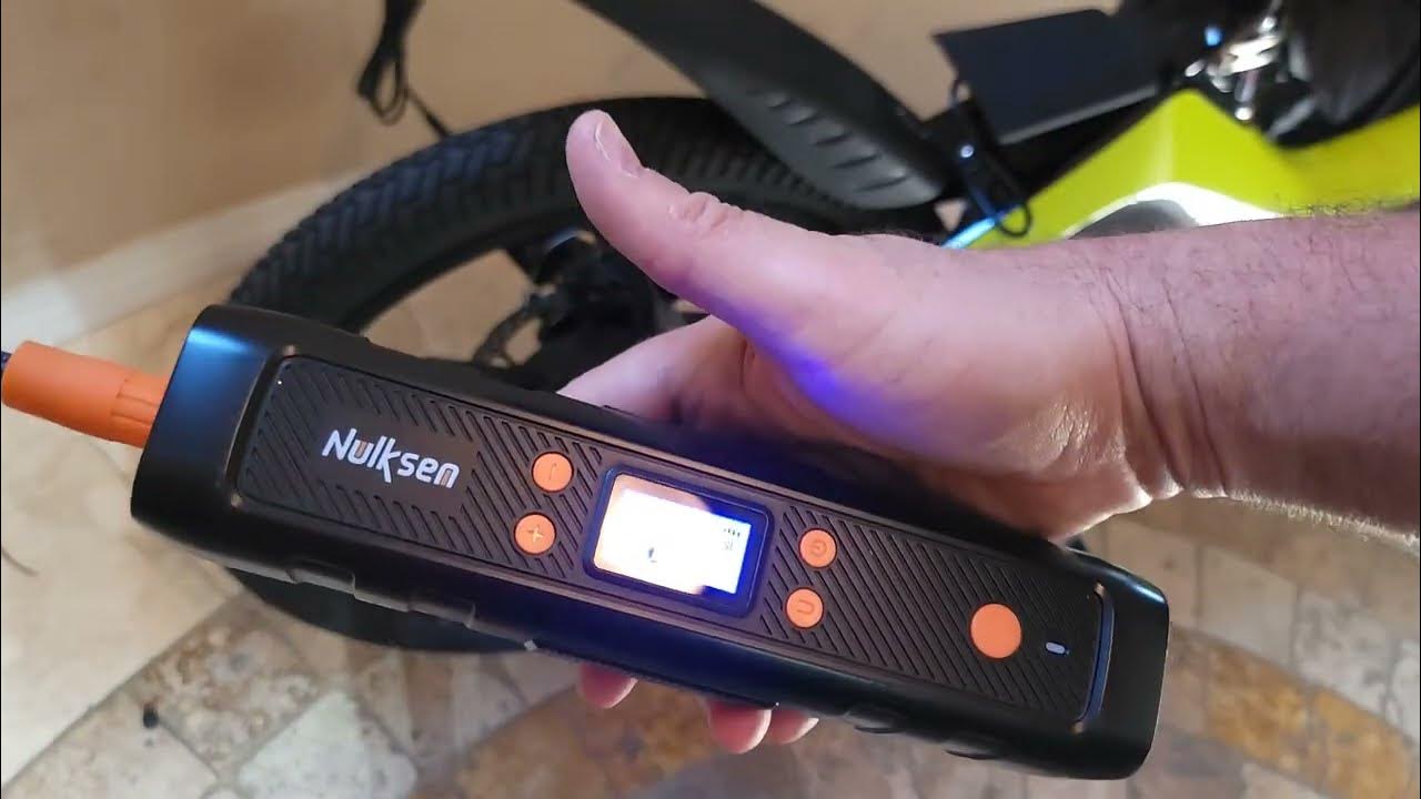 Nulksen Tire Inflator Portable Air Compressor Pump YouTube