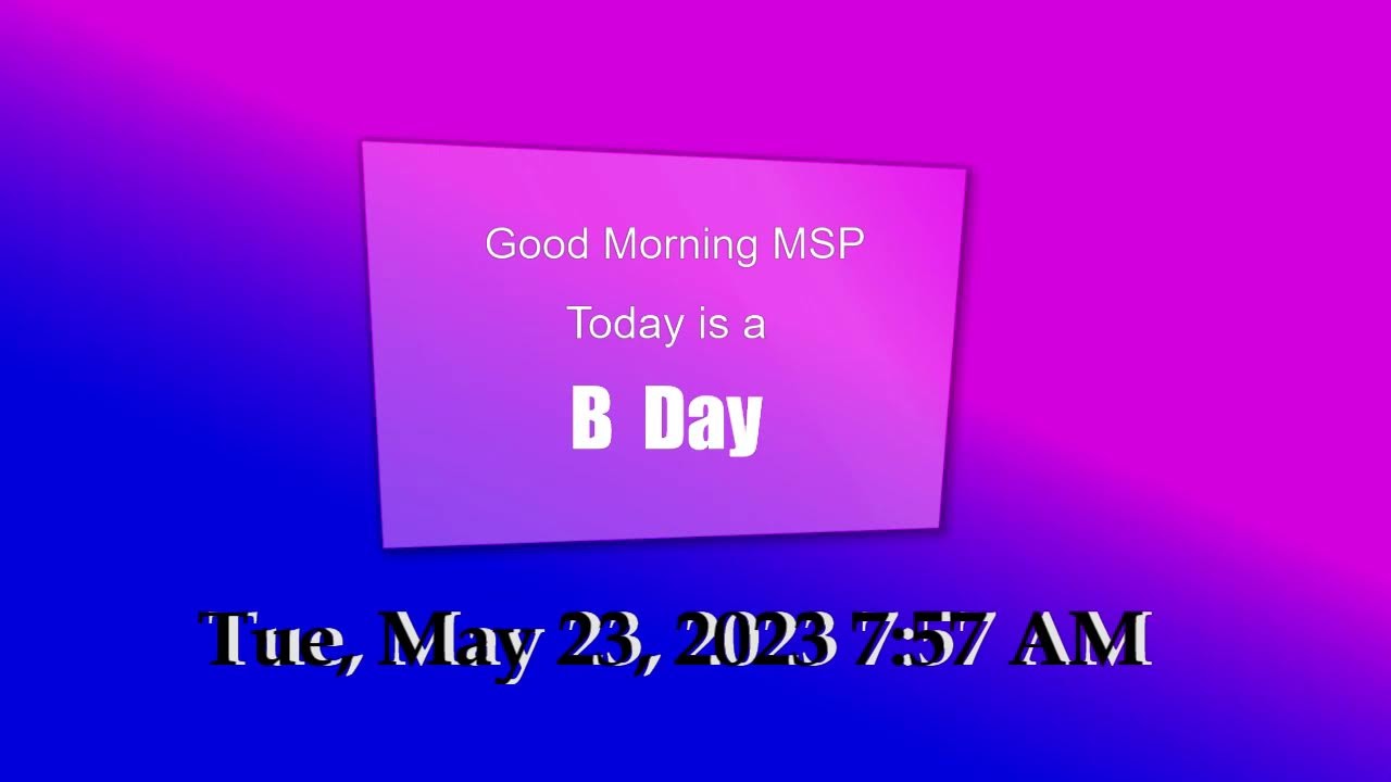 How Many Days Until May 23rd 2023