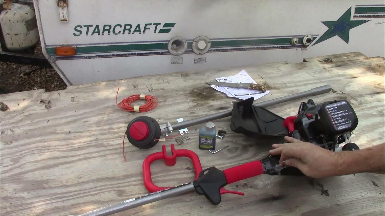 Walmart Hyper Tough weed eater trimmer review YouTube