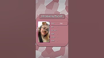 Introducing myself! #blowup #tiktok #comedy #youtube #trending #screen  #capcut #name #crush #age