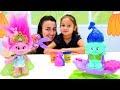 Play Doh Poppy kuaför salonu. Troller oyuncakları