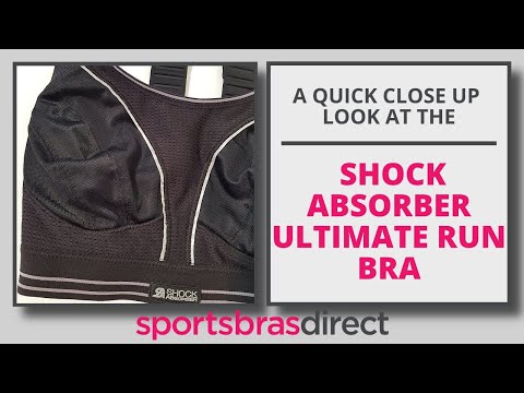 Shock Absorber Ultimate Run Bra – Red - Sports Bras Direct