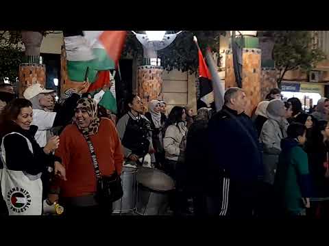 'Las niñas del paraíso' cantan por 'una Palestina libre'