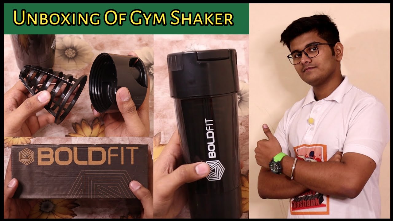 BOLDFIT Shaker Bottle For Protein Shake Sipper Bottles For Men