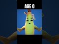 Fortnite: Peely At Different Ages 😱 (World&#39;s Smallest Violin)