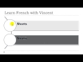 Learn French with Vincent  Vocabulary  Vêtements dextérieur divers