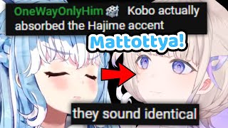 Kobo Picked Up Hajime's Accent Instantly and It's Quite Amazing