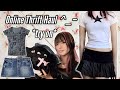 thrift try on haul❥ (online buyee purchases) early 2000's inspired