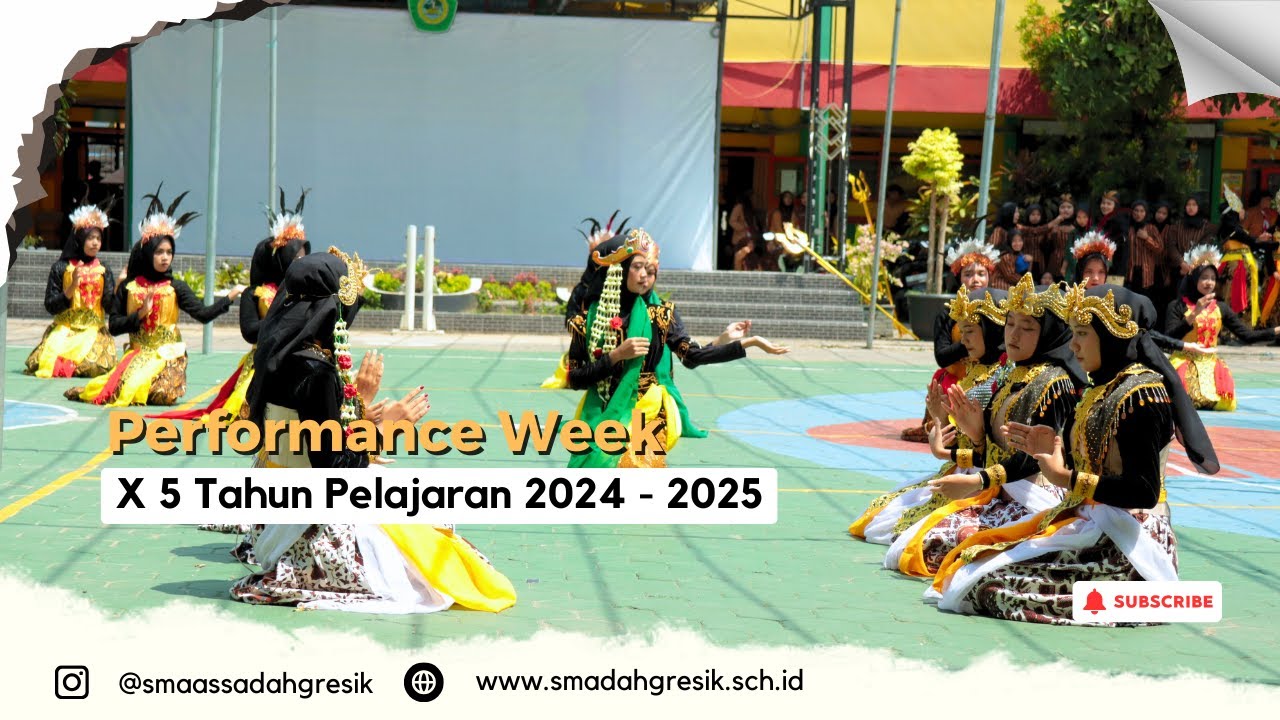 Sendratari Ratu Segoro Kidul - Performance week X 5 | SMA Assa'adah Bungah 2024 - 2025