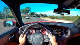 2021 Dodge Charger SRT Hellcat Redeye Widebody POV Test Drive (3D Audio)(ASMR) видео