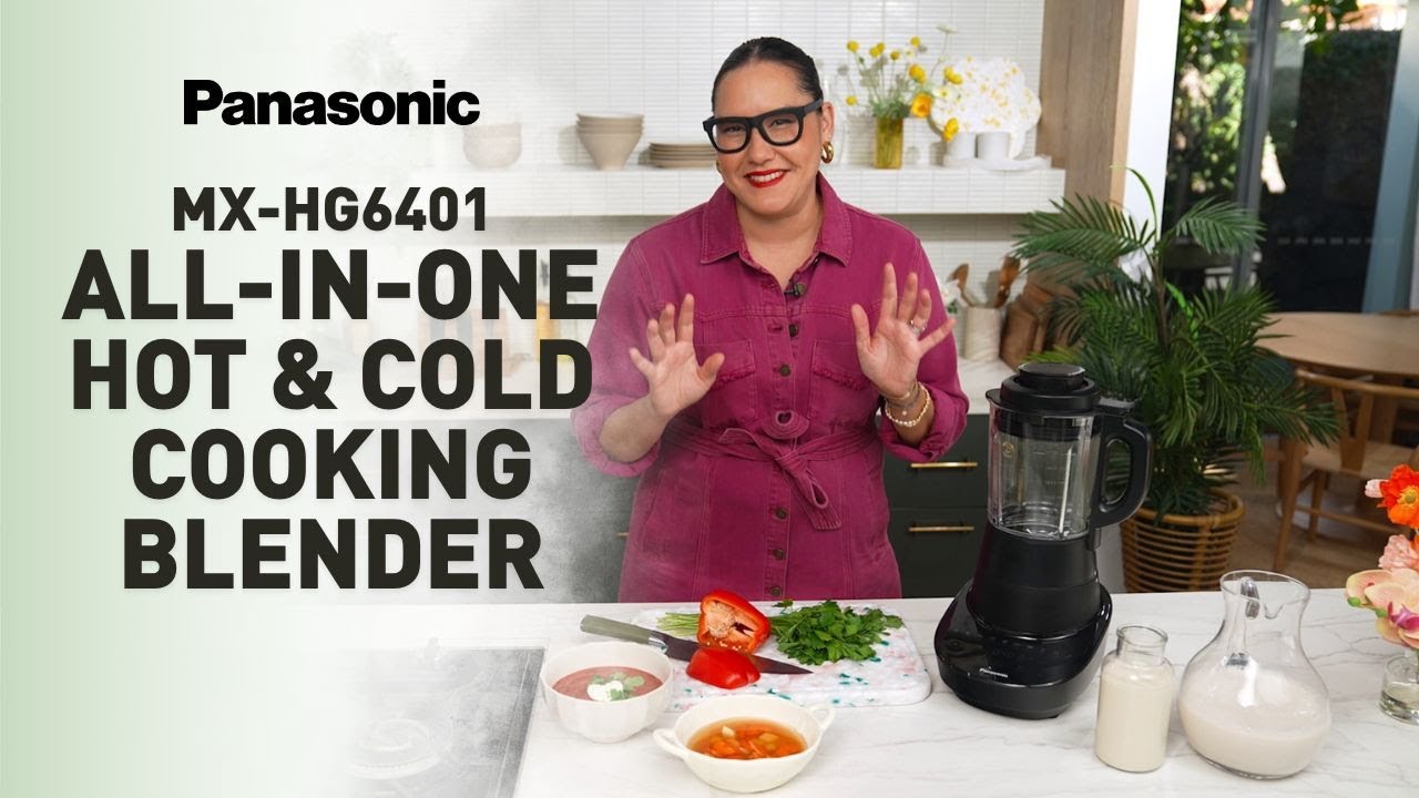 Panasonic MX-HG6401K All-in-One Hot & Cold Blender ft. Marion