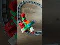 Lego train and plane