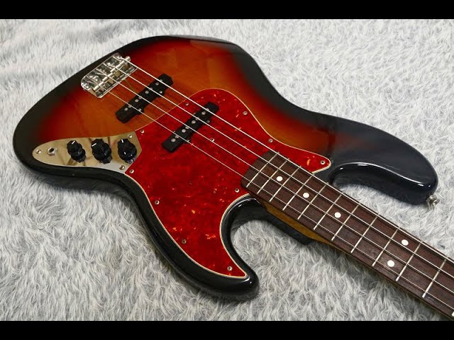 Fender Jazz Bass サンバースト JB62 DMC エレキベース Fender MIJ JB62 '62 Jazz Bass Reissue 3-Tone Sunburst | The