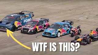 F1 vs Moto GP bike vs Rally Cars vs Van?