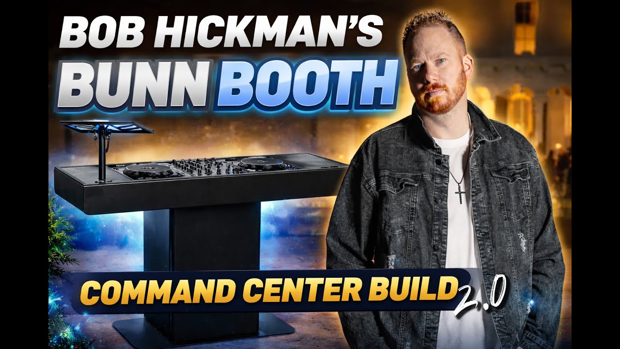Bunn Booth Command Center Build - Bob Hickman Marquee Events
