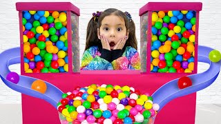 gumball machine toy adventure ellie and alexs fun challenges for gumballs lesson on moderation