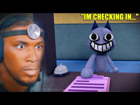 IF AN ANOMALY APPROCHES THE DESK, DO NOT CHECK THEM IN | ANIMAL HOSPITAL