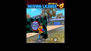 Driving Licence Didi Part-2 Funny Moment Of Free Fire 