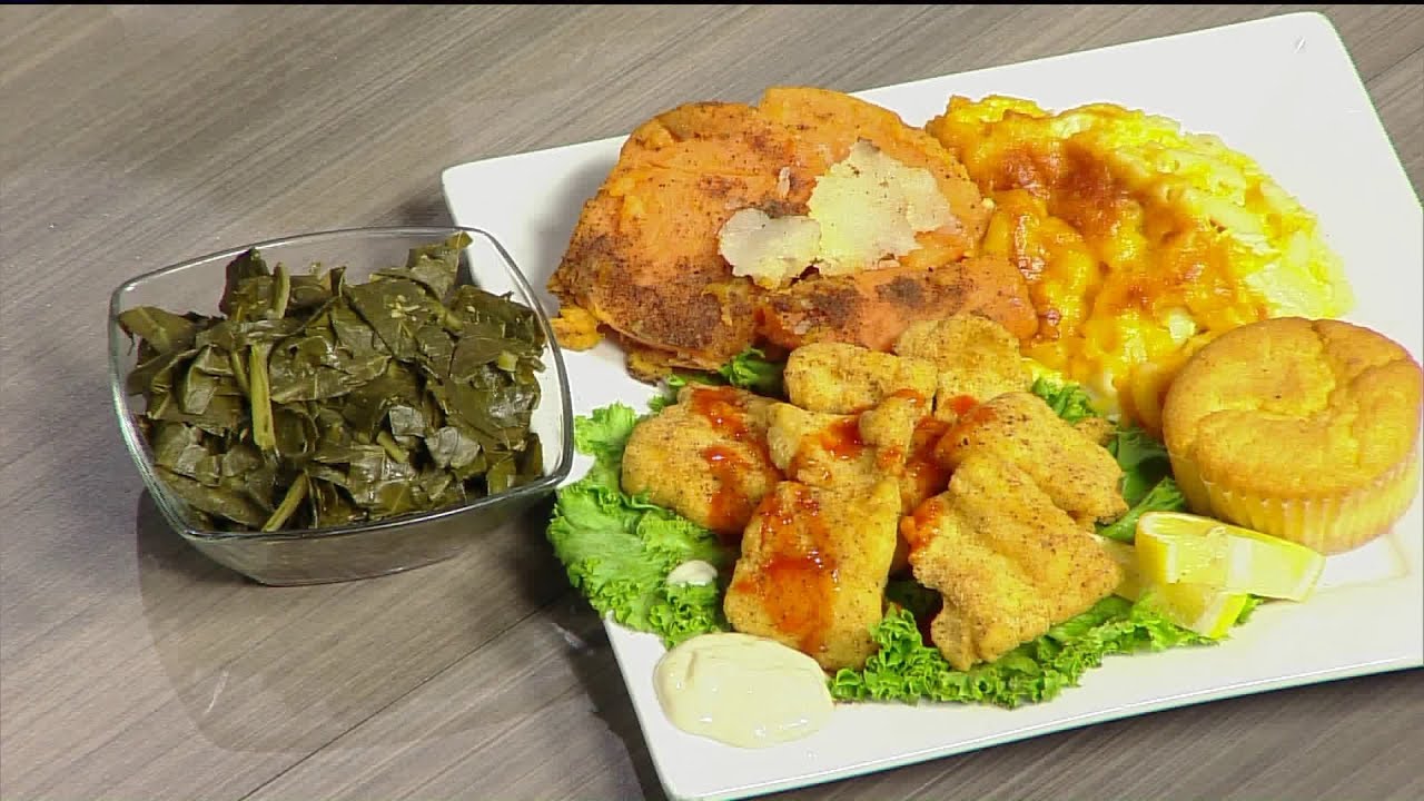 Cooking in The Virginia This Morning Kitchen with Mama J - YouTube