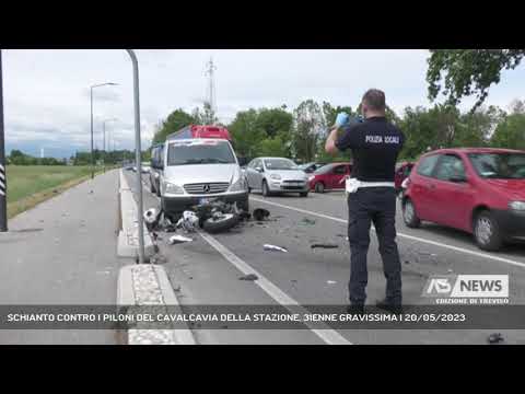 SCHIANTO CONTRO I PILONI DEL CAVALCAVIA DELLA STAZIONE, 31ENNE GRAVISSIMA | 20/05/2023