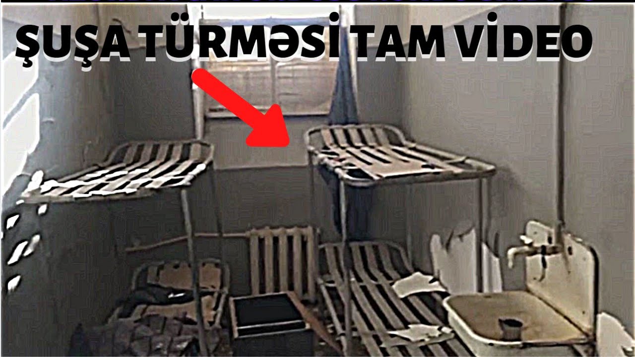 Кадры из знаменитой Шушинской тюрьмы. Армяне держали здесь азербайджанских пленных