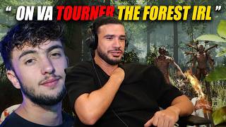 Amine LEAK le tournage d'Inoxtag la semaine prochaine en Asie (The Forest IRL)