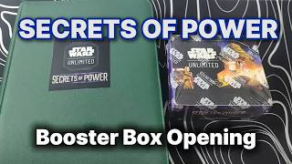 Secrets of Power Booster Box Packs Opening (Star Wars Unlimited)