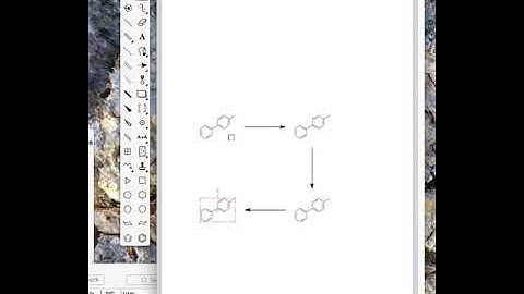 basic ChemDraw 17 scheme using Hotkeys