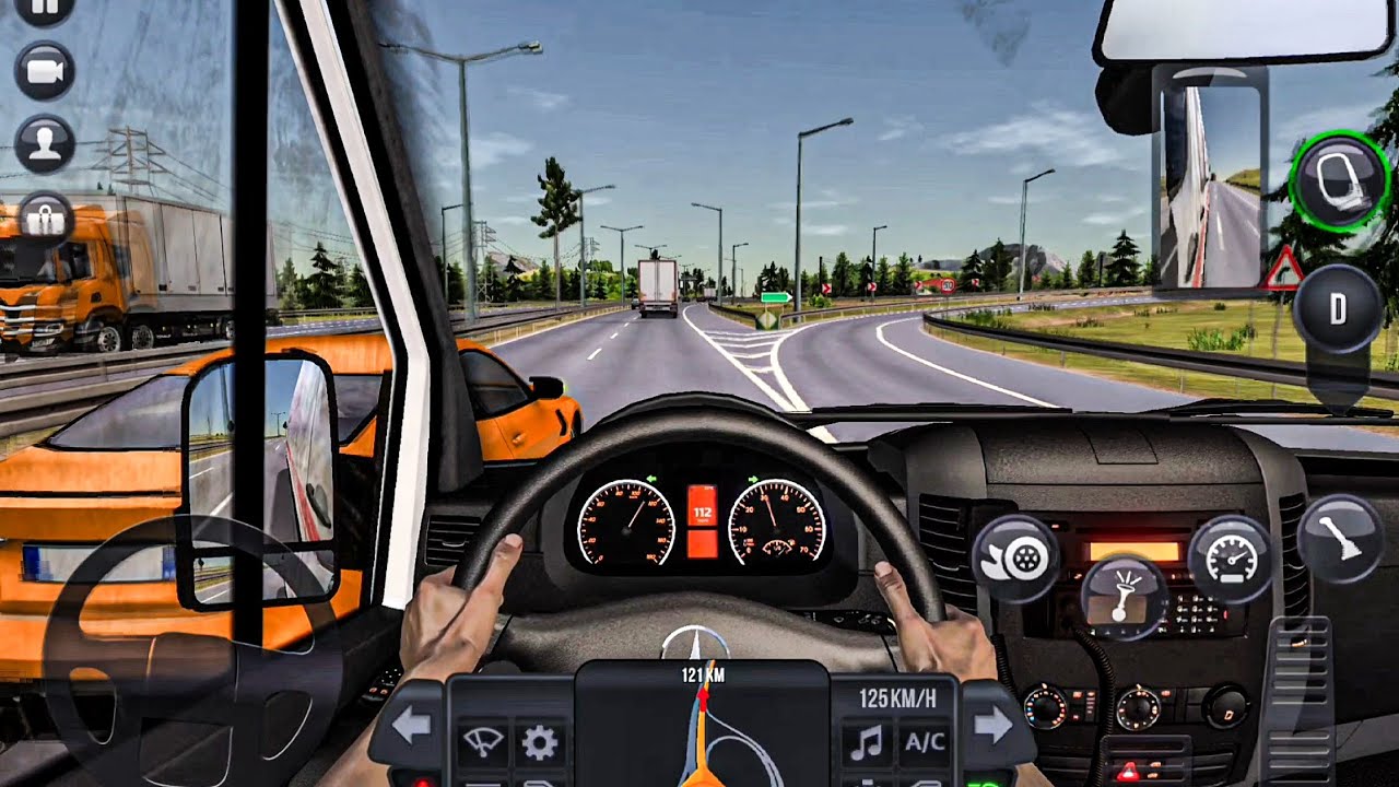 [🚛 Truck Simulator Ultimate] Please don't block the path of the ambulance. 😭🙏🙏