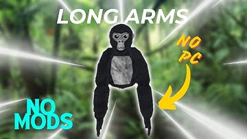 How To Get Long Arms In Gorilla Tag? (NO PC) (NO MODS) (QUEST 2 and QUEST 3)