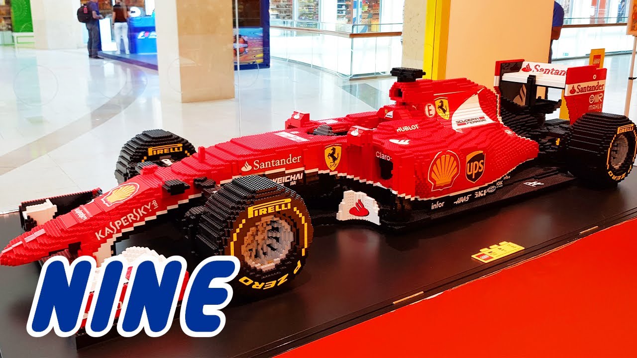 Scuderia Ferrari Formula 1 car made of 43,751 Lego pieces ...