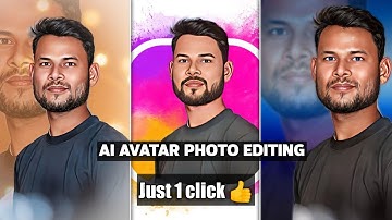 AI AVATAR PHOTO EDITING IN JUST ONE CLICK || INSTAGRAM TRENDING AI AVATAR PHOTO EDITING