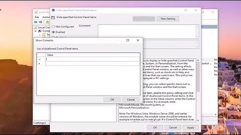 How to Hide/Show Specific Control Panel Items in Windows 10 [Tutorial]