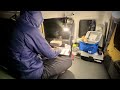 【43泊目】軽自動車と氷点下車中泊
