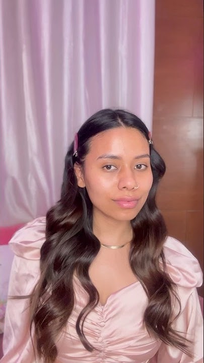  Easy Hair Curl Tutorial 🦋 #youtubeshorts #hairstyle #haircurling#shorts ...